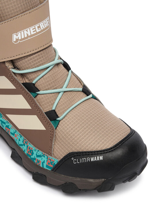adidas adidas Scarpe da trekking Minecraft Terrex Snow Cf Climawarm Winter Shoes Kids KJ6490 Beige scuro