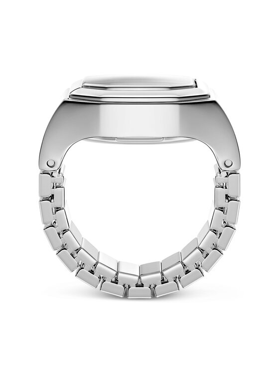 Fossil Fossil Hodinky Watch Ring ES5482 Strieborná