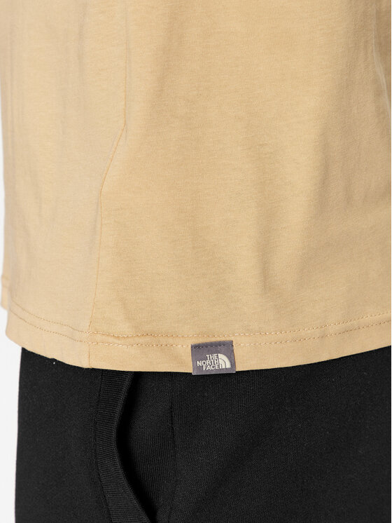 The North Face The North Face T-Shirt Simple Dome NF0A2TX5 Beżowy Regular Fit