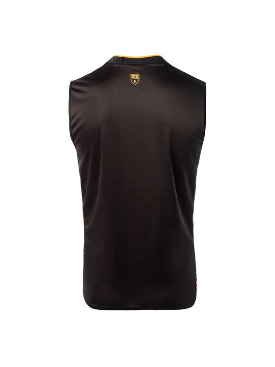 Huari Huari T-Shirt Dunkey II Czarny Straight Leg