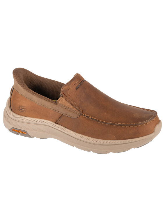 Sneakersy Skechers, Rozmiar 46, Brązowe, Skechers Slip-Ins: Pollard - Osgood