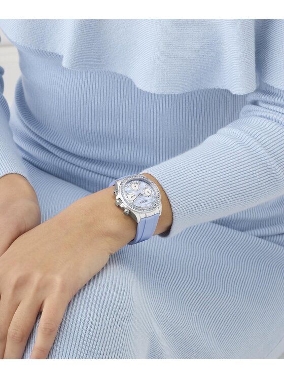Guess Guess Zegarek GW1038L1 Niebieski