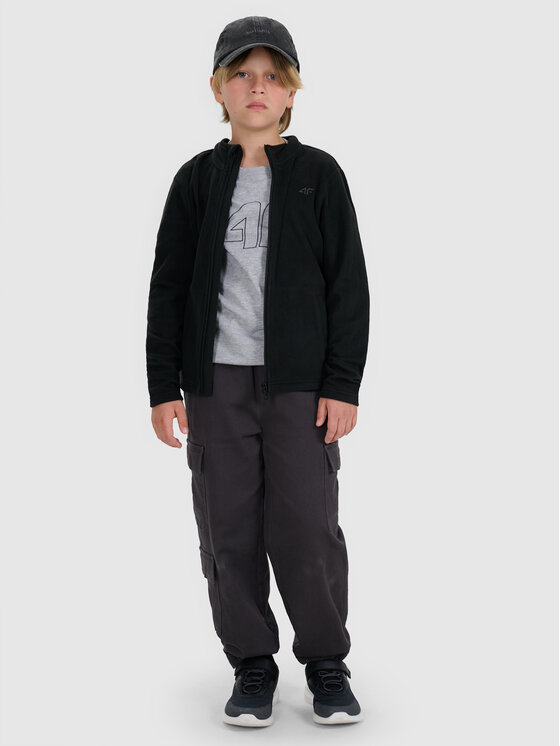 4F 4F Polar BASIC+ Czarny Slim Fit