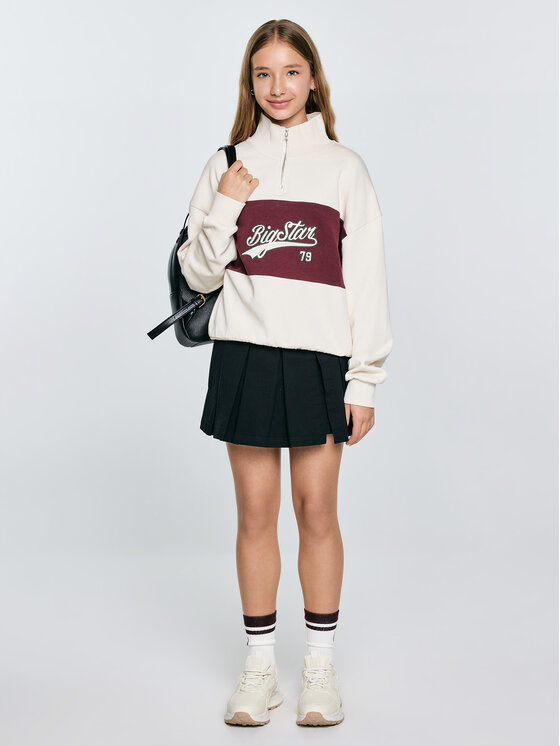 BIG STAR BIG STAR Bluza ROSSALIA Kremowy Comfort Fit