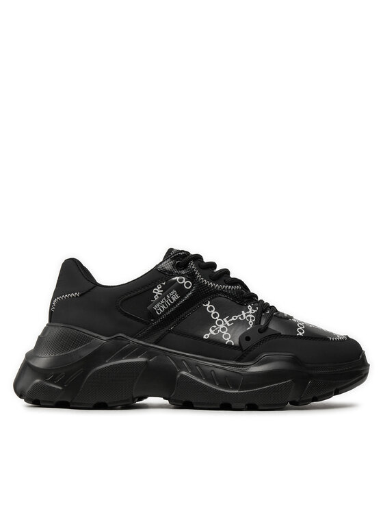 All black versace shoes online