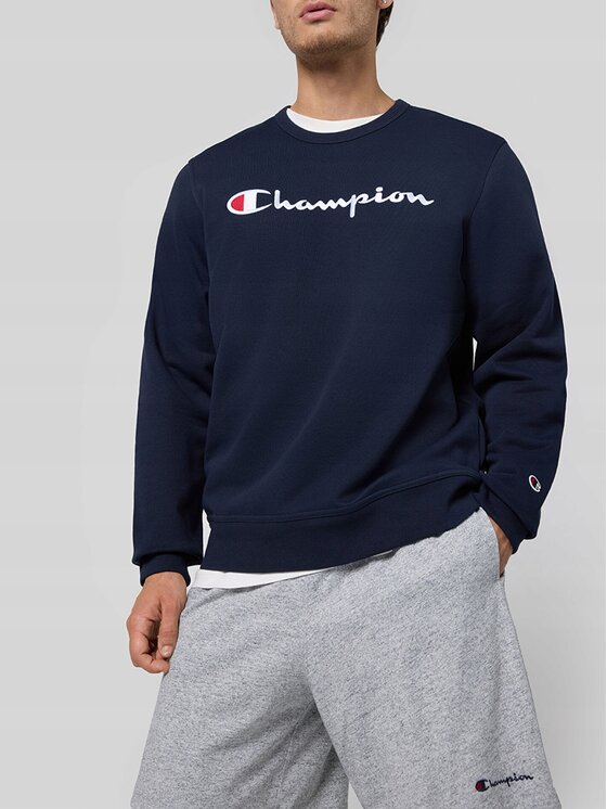 Champion Champion Bluza 220254-BS501 Niebieski Standard Fit
