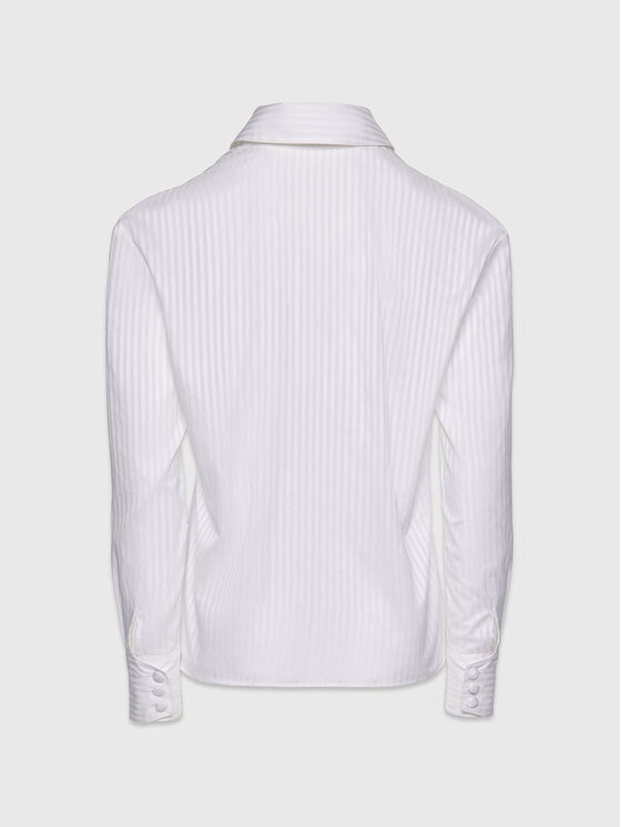 La Mania La Mania Camicia LUCA Bianco Classic Fit