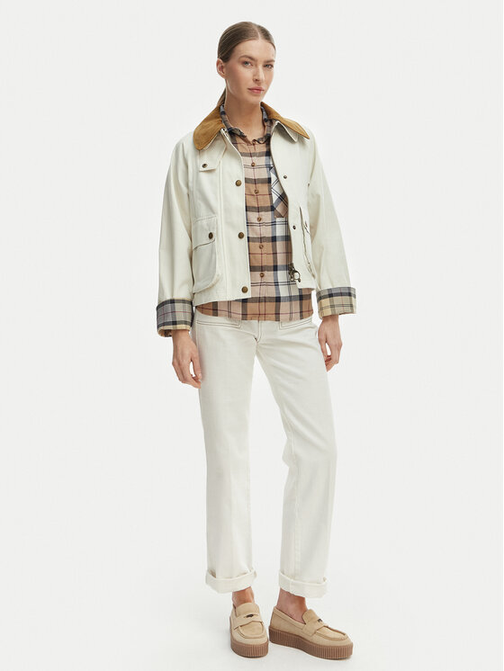 Barbour Barbour Demisezoninė striukė Beadnell LCA0377CR11 Smėlio Regular Fit
