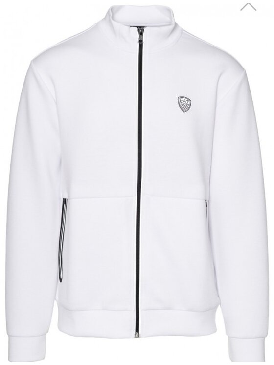 Emporio Armani Emporio Armani Mikina 8NPM19 PJ4EZ 1100 Bílá Regular Fit