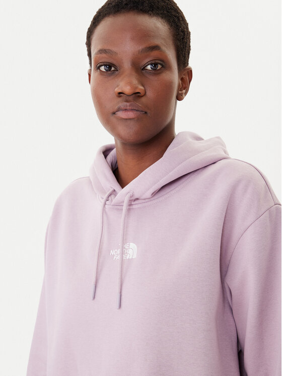 The North Face The North Face Mikina Essential NF0A89EX Fialová Regular Fit