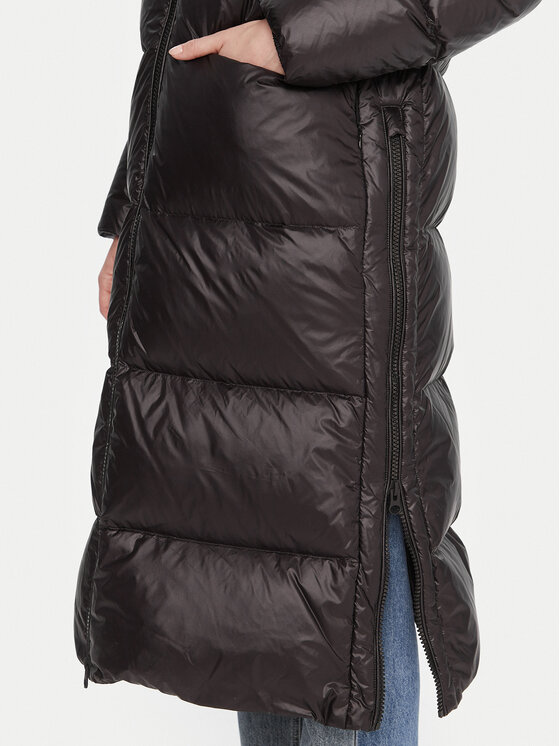 Blauer Blauer Zimski plašč 25WBLDK03161 Črna Regular Fit