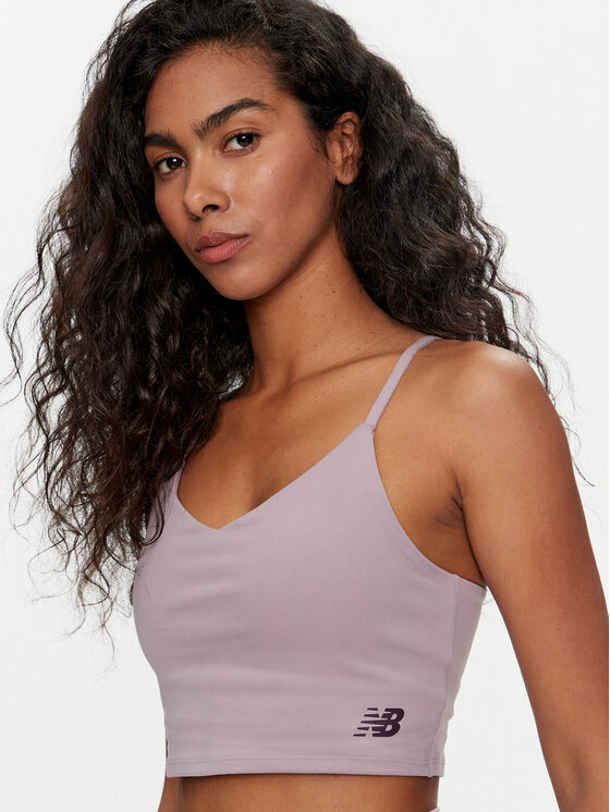 New Balance New Balance Reggiseno sportivo NB Harmony WB43053 Viola