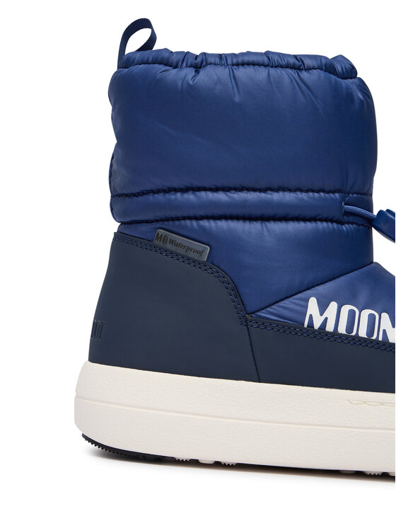 Moon Boot Moon Boot Śniegowce Jr Park Tube Mid Wp 80D3440090 D Granatowy