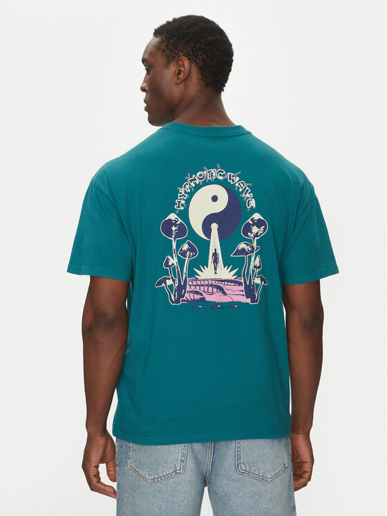 Quiksilver Quiksilver T-krekls EQYZT08033 Zaļš Regular Fit