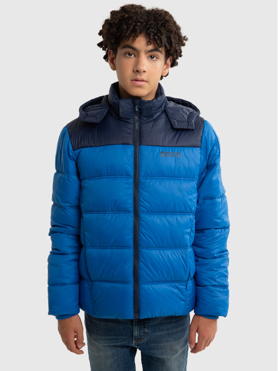 BIG STAR BIG STAR Kurtka przejściowa DAKOTN Niebieski Basic Fit