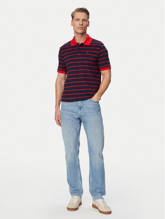 Tommy Jeans Tommy Jeans Polokošile DM0DM22708 Tmavomodrá Regular Fit