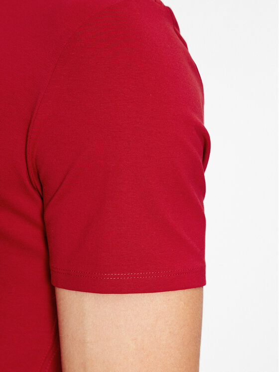 Guess Guess T-Shirt M2YI24 J1314 Rot Slim Fit