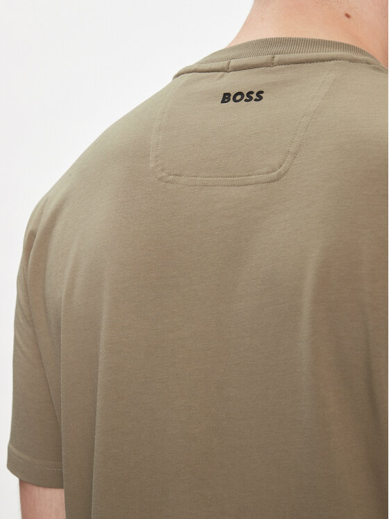 BOSS Boss T-särk 50513010 Beež Regular Fit