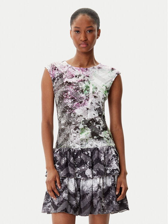 Desigual Desigual Hétköznapi ruha Grey Lacroix 25WWVK07 Színes Regular Fit