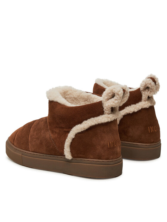 Inuikii Inuikii Čizme za snijeg Shearling Slipin 75202-010 Smeđa