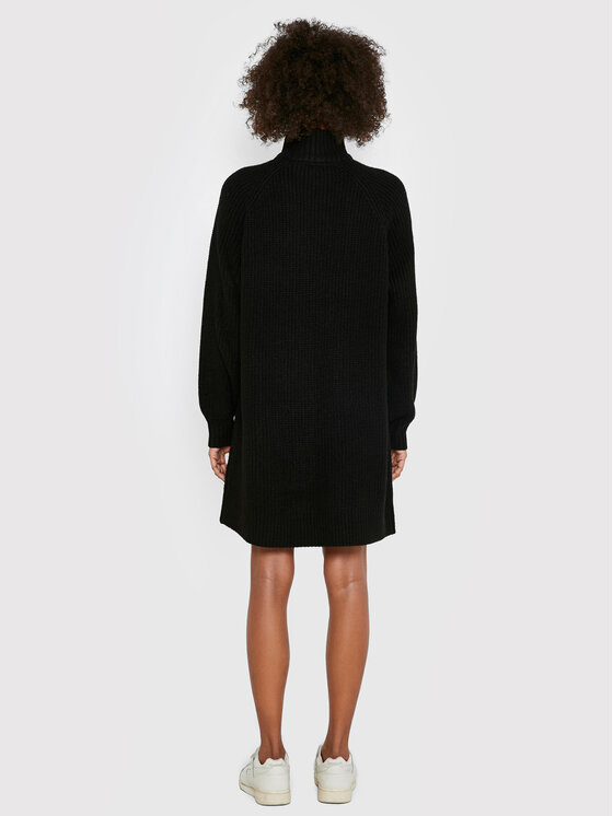 Noisy May Noisy May Sukienka dzianinowa Timmy 27017055 Czarny Relaxed Fit