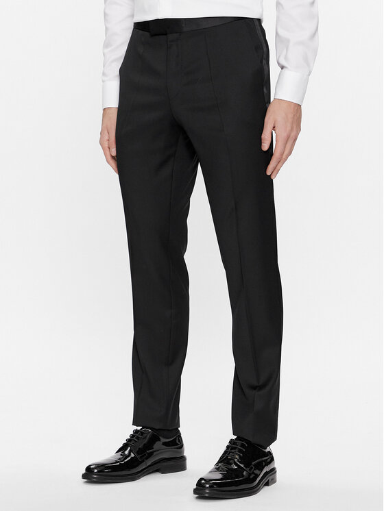 BOSS Boss Uzvalks H-Huge 50493306 Melns Slim Fit