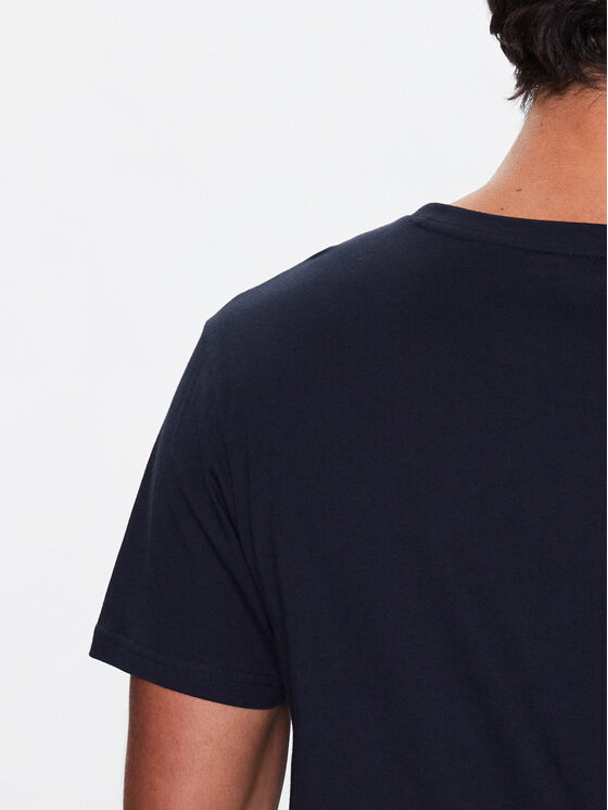 Tommy Hilfiger Tommy Hilfiger Tričko UM0UM02916 Tmavomodrá Regular Fit