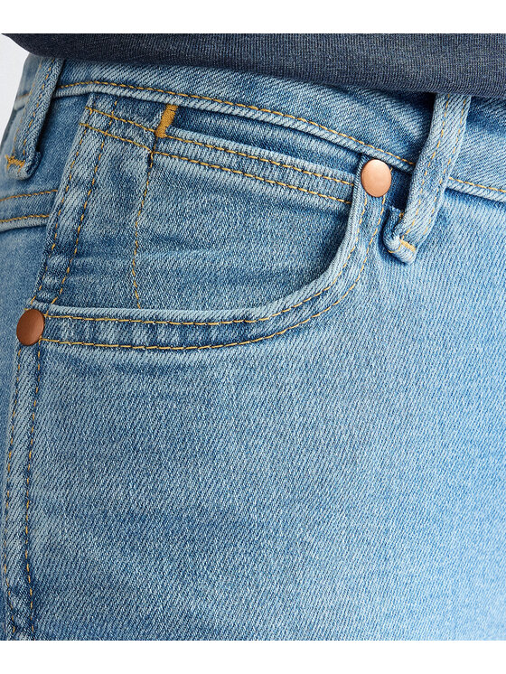 Wrangler Wrangler Jeansy Bootcut Niebieski Bootcut Fit
