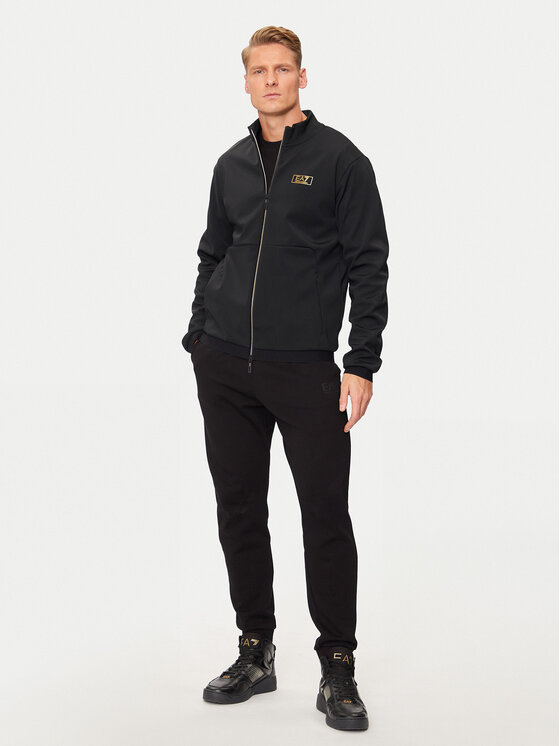 EA7 Emporio Armani EA7 Emporio Armani Mikina 7M000034 AF10343 UC001 Černá Regular Fit