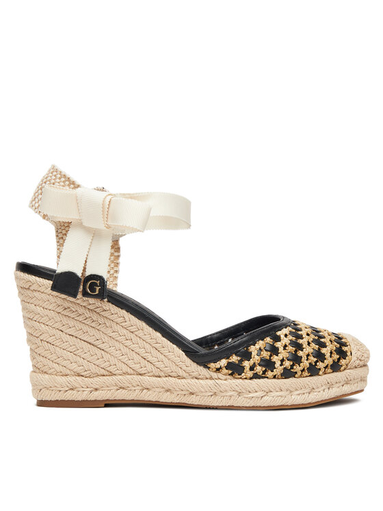 Guess Guess Espadrile FLJNAM FAB04 Negru