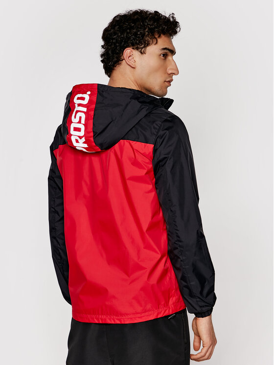 Giacca di transizione KLASYK Windrunner 1021 Rosso...