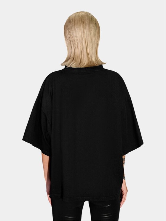 MADE BY SOCIETY MADE BY SOCIETY T-Shirt MONOLITH - T27578 Czarny Basic Fit