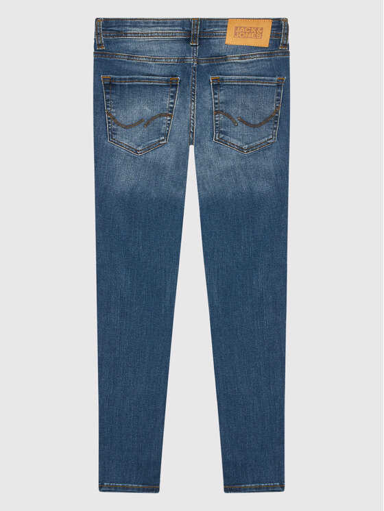 Jack&Jones Junior Jack&Jones Junior Jeansy Liam 12156687 Niebieski Skinny Fit