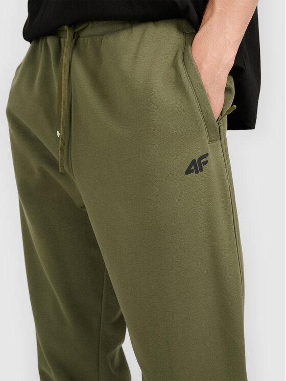 4F 4F Spodnie dresowe NOS Khaki Regular Fit