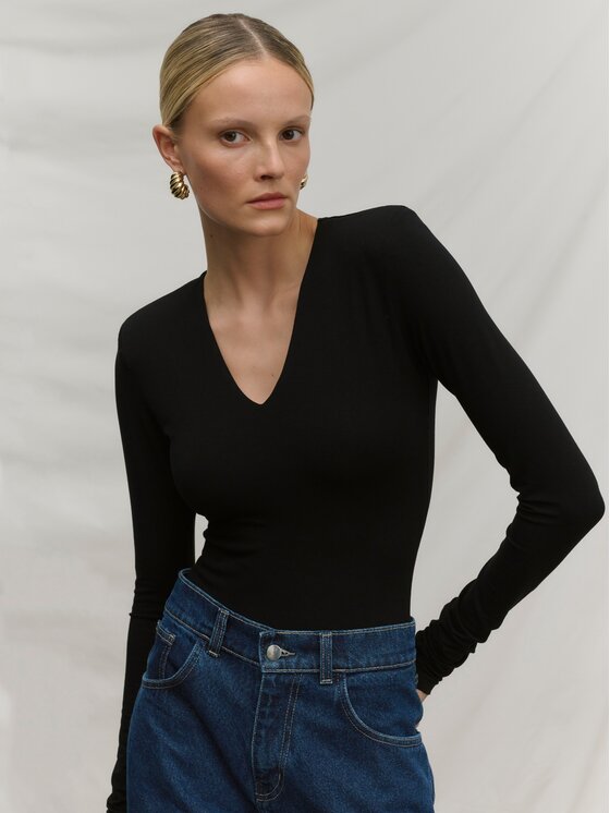 La Mania La Mania Body JULES 2 Černá Classic Fit