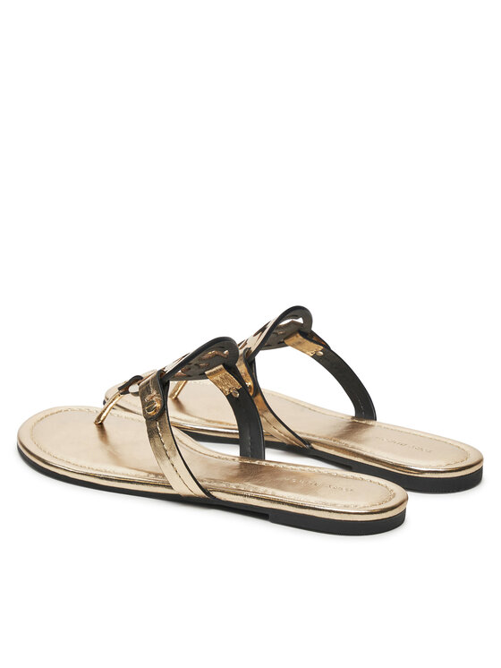 Tory Burch Tory Burch Japonki Miller 162596 Złoty