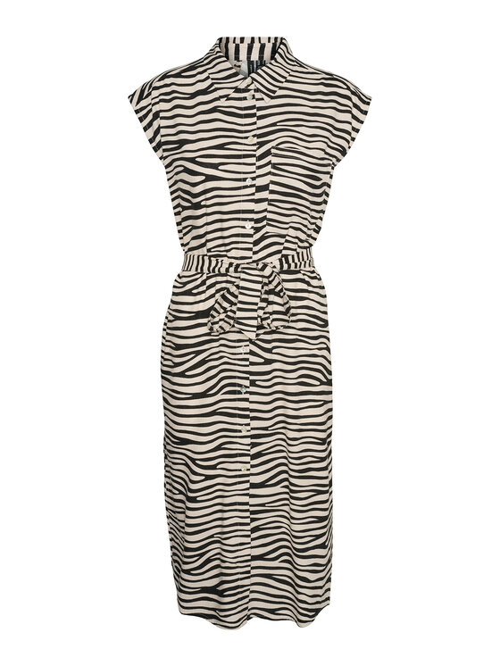 Vero Moda Vero Moda Сукня-сорочка Mymilo 10282532 Бежевий Regular Fit