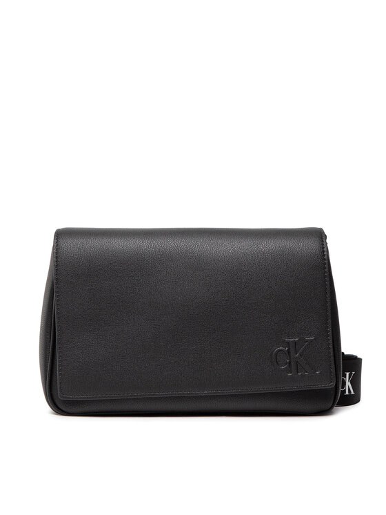 Calvin Klein Jeans Τσάντα Ultralight Conv Flap Bag K60K609789 Μαύρο Modivo.gr