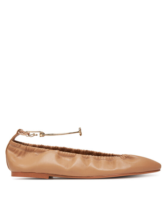 TWINSET TWINSET Балеринки 251TCP150 Кафяв
