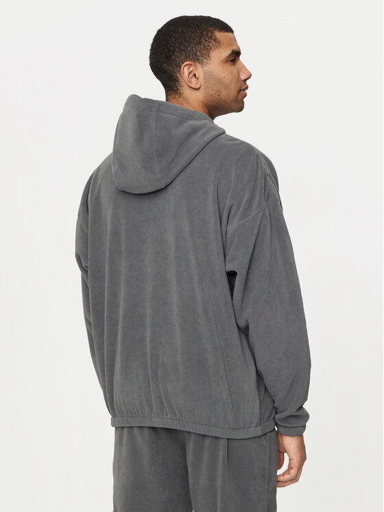 Nike Nike Fleecová mikina FB8388 Sivá Oversize