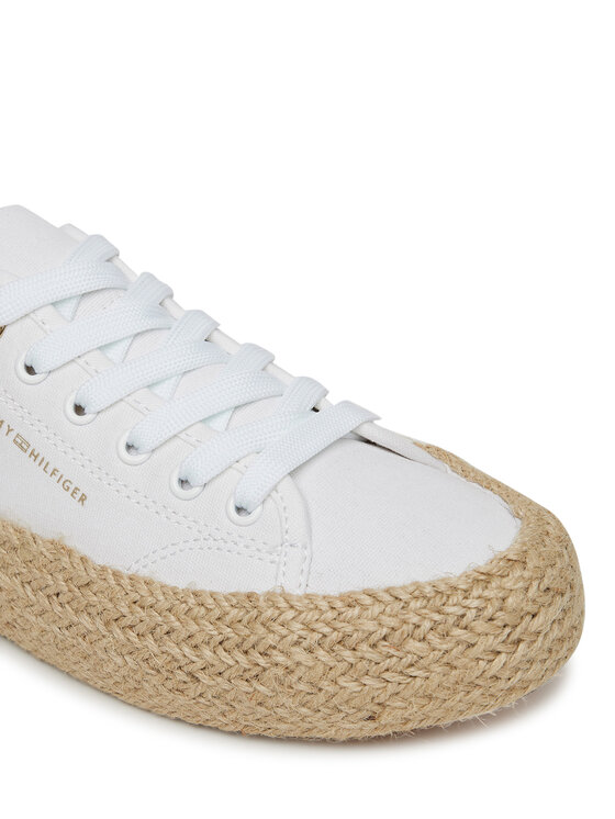 Tommy Hilfiger Tommy Hilfiger Espadryle T3A9-33732-0890100 Biały