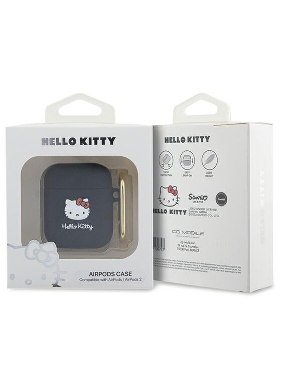 Hello Kitty Hello Kitty Etui na słuchawki Airpods 1/2 Czarny