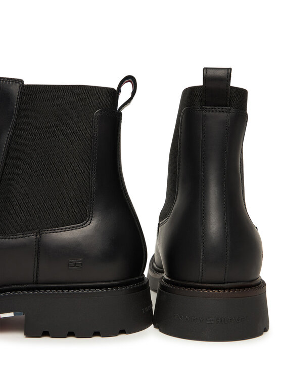 Tommy Hilfiger Tommy Hilfiger Štibletai Comfort Lwt FM0FM05591 Juoda