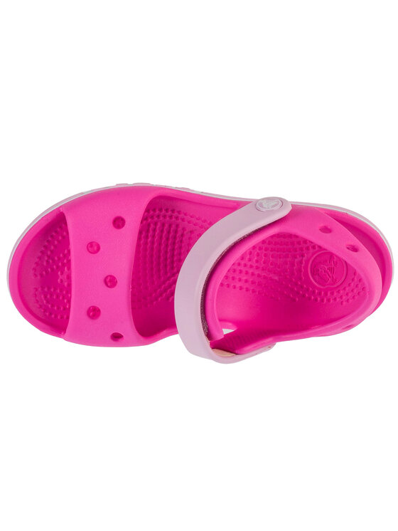Crocs Crocs Sandały Crocs Bayaband Sandal Kids Różowy