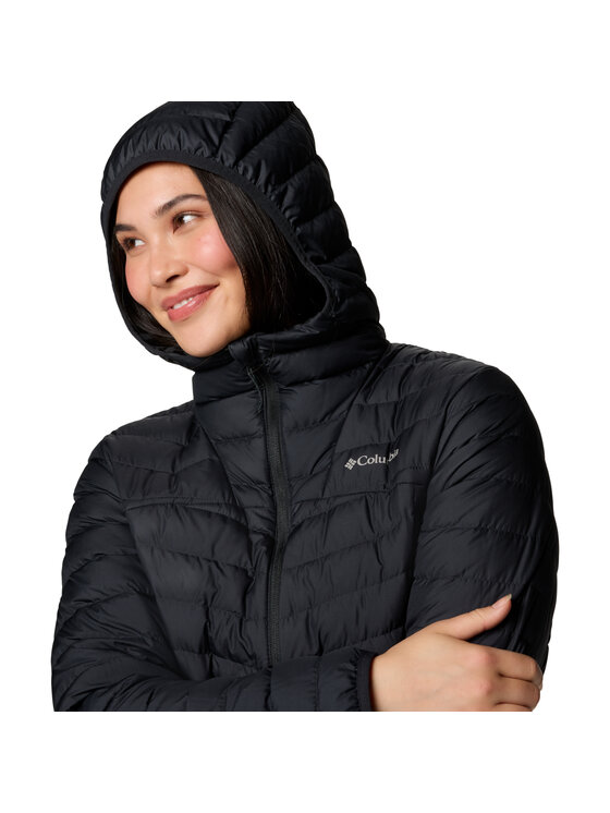 Columbia Columbia Giacca di transizione Columbia Westridge Hooded Down Jacket Nero Regular Fit