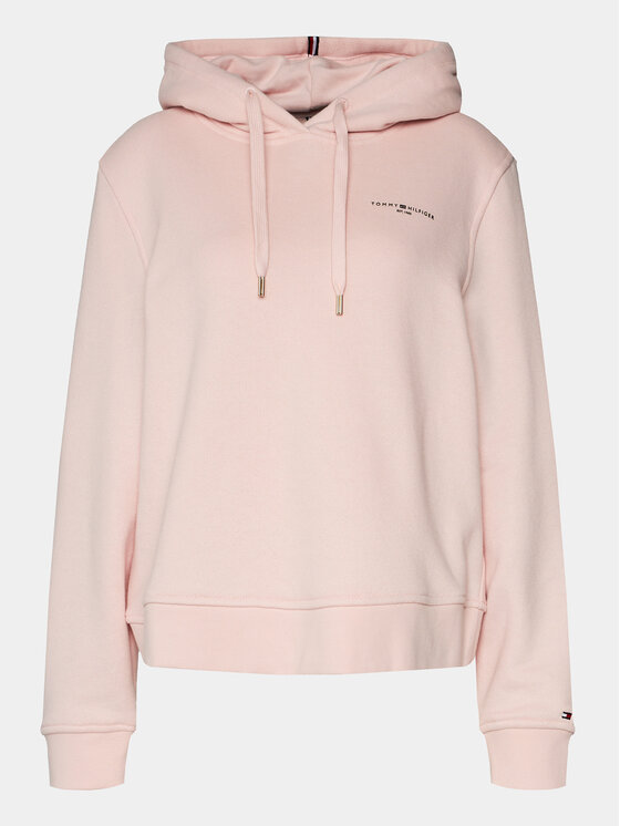 Tommy Hilfiger Tommy Hilfiger Pulóver 1985 WW0WW40274 Rózsaszín Relaxed Fit
