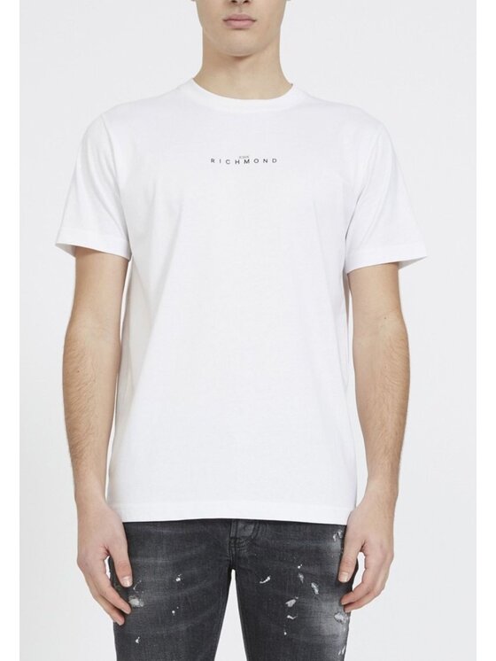 John Richmond John Richmond T-shirt T-shirt da uomo John Richmond Bianco Regular Fit