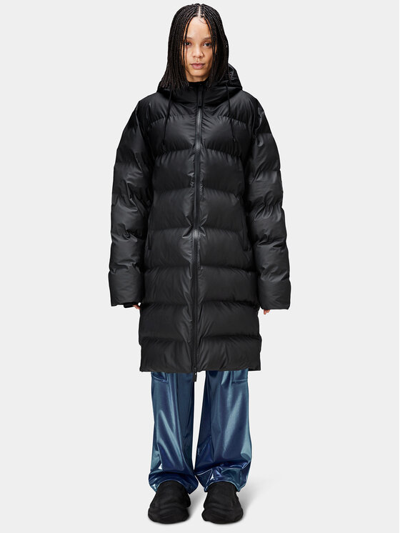 Rains Rains Zimné bundy 15130 Čierna Regular Fit