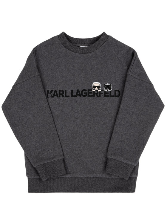 KARL LAGERFELD KARL LAGERFELD Sweatshirt Z25201 S Grau Regular Fit