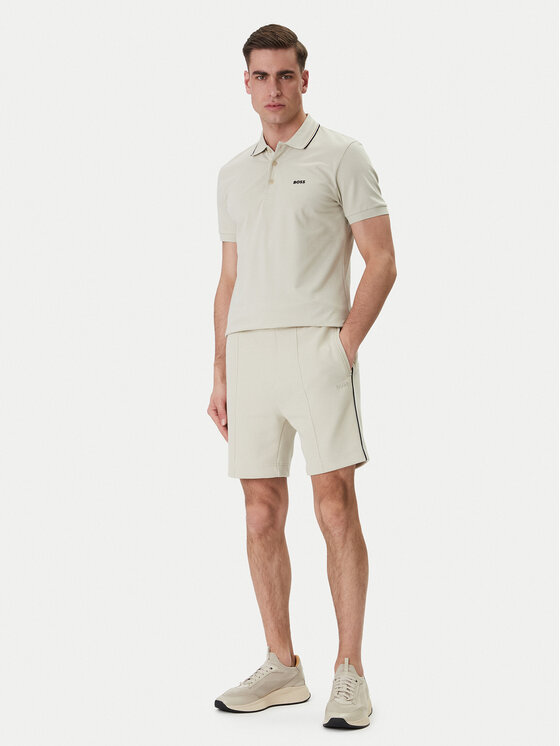 BOSS BOSS Спортни шорти Join Headlo 50561776 Бежов Regular Fit